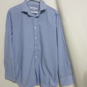 EUC PERRRY ELIS, LRG SLIM FIT 16 1/2, 34/35 SHIRT
